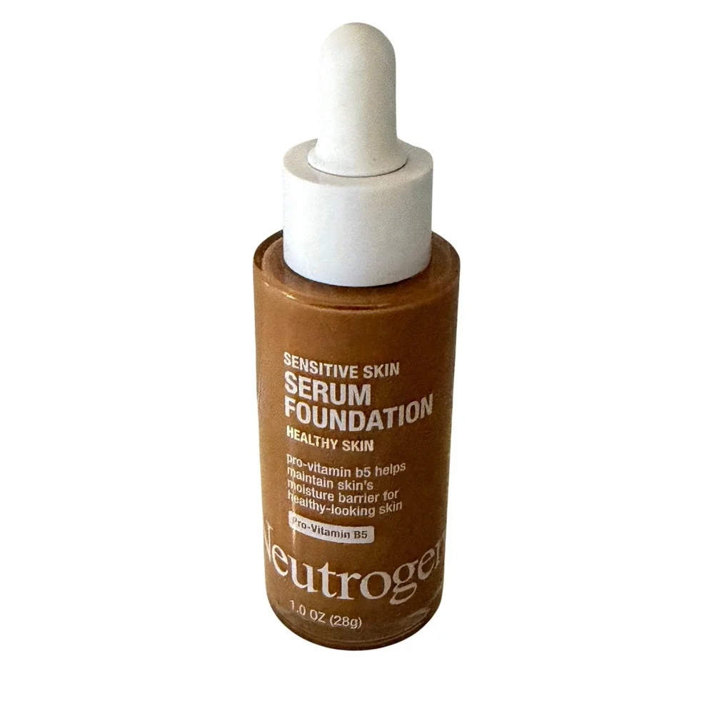 Neutrogena Serum Foundation Womens 1oz Deep 01 Healthy Skin Sensitive B5 Dropper